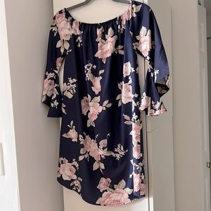 Beautiful summer dress in flower print